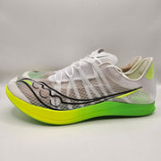 SAUCONY MEN'S 11.5 TERMINAL VT TRACK & FIELD SPIKES SHOES S29101-01 SLIME WHITE