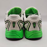 NIKE MEN'S 10 AIR PEGASUS WAVE WHITE GREEN STRIKE RUNNING SNEAKER IB0612-103