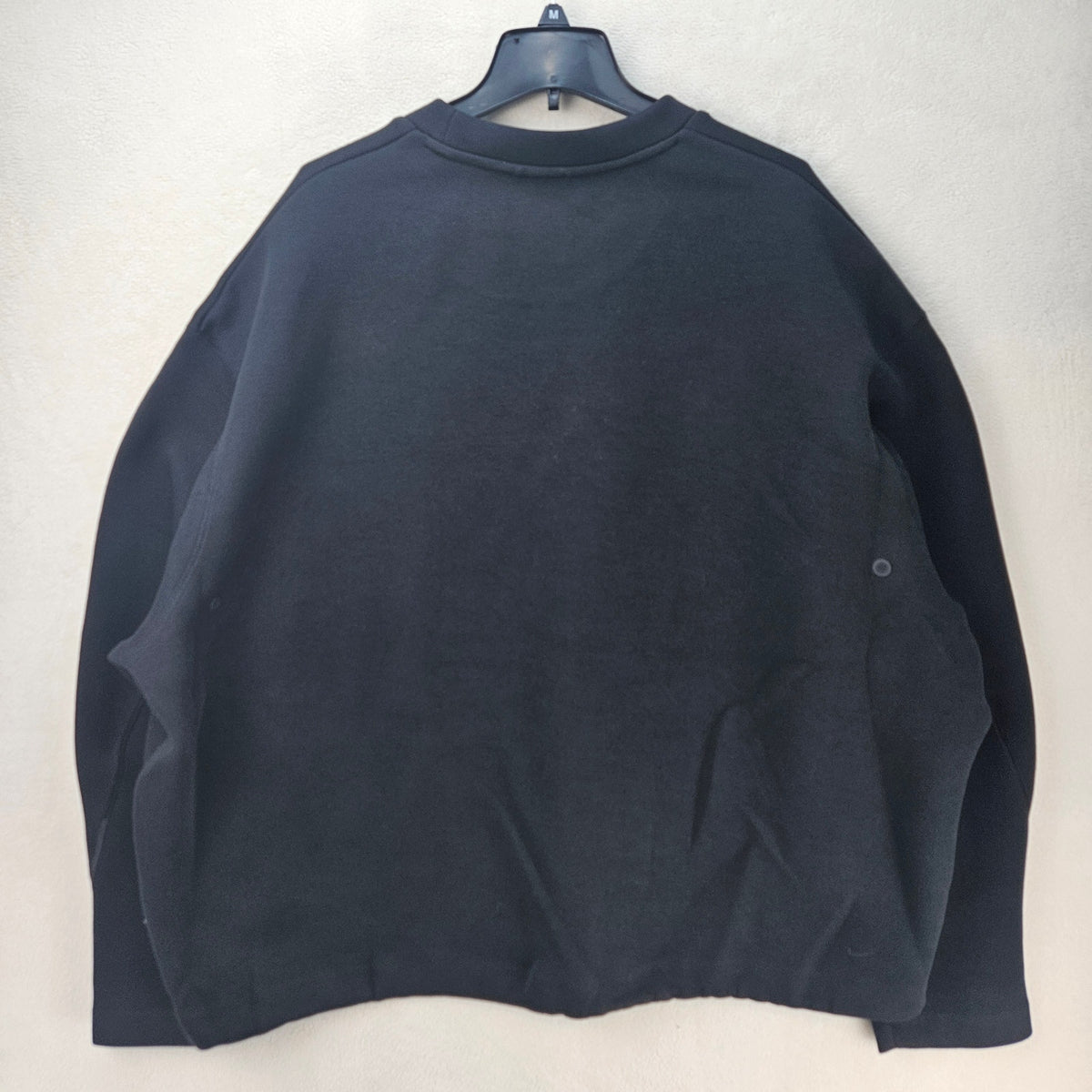 NIKE MEN'S XXL TECH FLEECE OVERSIZED PULLOVER SWEATSHIRT BLACK HV6537-010