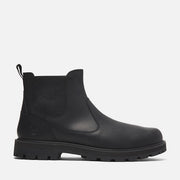TIMBERLAND MEN'S 7 BRITTON ROAD MID CHELSEA BOOT BLACK FULL GRAIN NIB