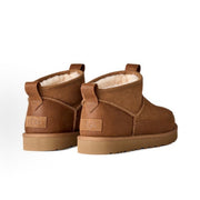 UGG MEN'S 12 CLASSIC ULTRA MINI LENNOX CHESTNUT 1174581 NIB