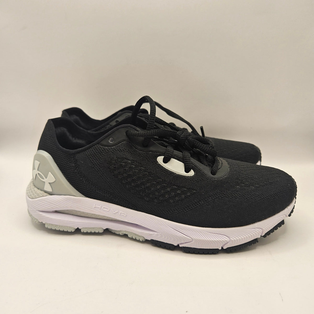 UNDER ARMOUR WOMEN'S 7 HOVR SONIC 5 BLACK RUNNING SHOES 3024906-001 NWOB