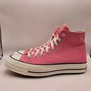 CONVERSE MEN'S 8.5 CHUCK 70 PINK HIGH TOP SNEAKER CANVAS A08184F NWOB