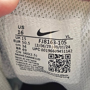 NIKE MEN'S 16 SAVAGE PRO 3 SHARK FOOTBALL CLEATS WHITE FJ8163-105 NWOB