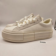 CONVERSE MEN'S 8 CHUCK TAYLOR ALL STAR CRUISE LOW WHITE CANVAS SUEDE A08788C