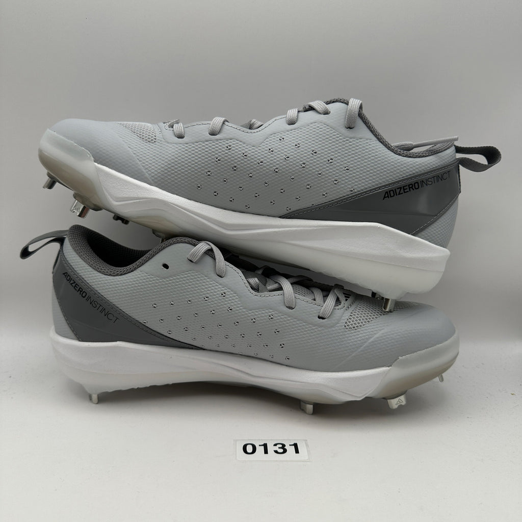 ADIDAS Adizero Instinct Women's 8.5 IF8512 Softball Cleats Gray/Black
