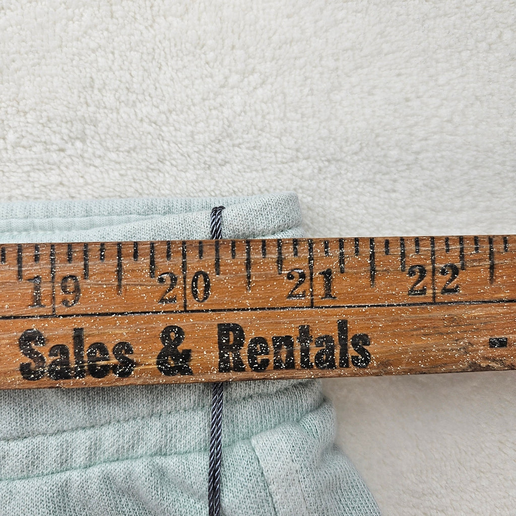 VRST MEN'S XXL WASHED TWILL TERRY SIMPLE SHORT MUTED MINT NWT