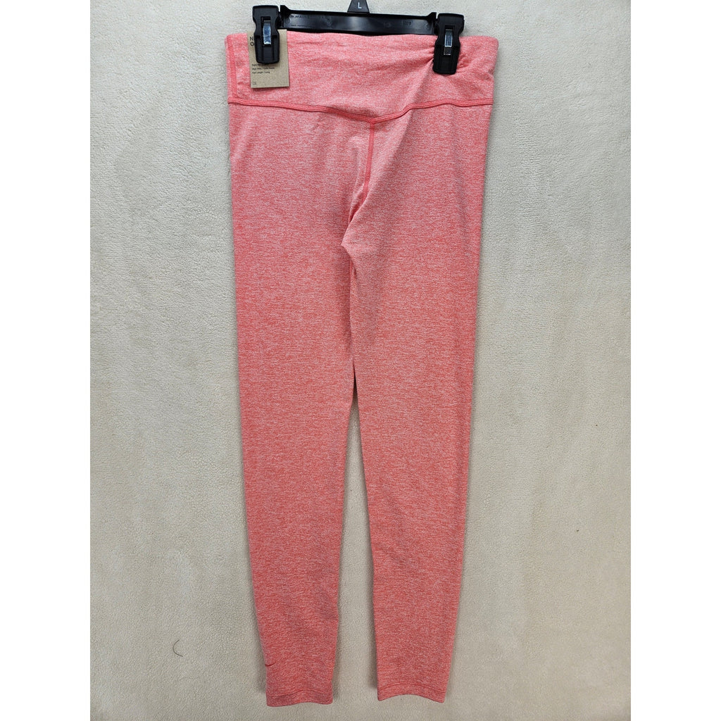 NIKE GIRLS LARGE ONE LUXE DRI FIT LEGGINGS DD7637-603 HEATHER PINK NWT