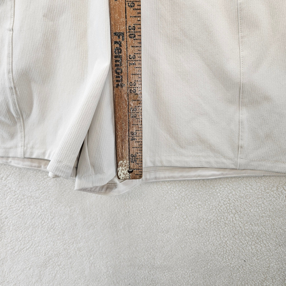 LULULEMON WOMEN'S 10 STRETCH RIB POCKETED ROMPER WHITE RARE NWT