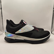 UNDER ARMOUR MEN'S 10.5 CURRY FOX 1 GAMER BLACK SILVER 6001920-001 NWOB
