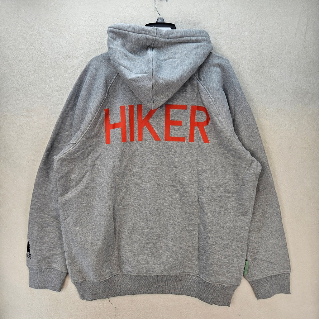 TIMBERLAND X NINA CHANEL ABNEY XL TERRY CLOTH PULLOVER HOODIE GRAY NWT