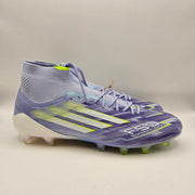 ADIDAS W10 F50 SPARKFUSION ELITE MID FG SOCCER CLEATS JH7648 PURPLE NWOB
