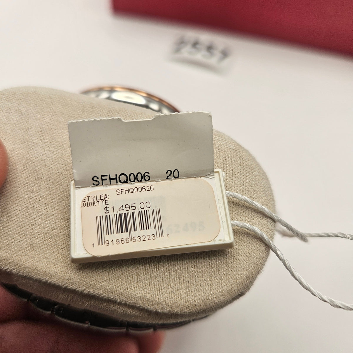 SALVATORE FERRAGAMO SFHQ00620 ORA LADIES WATCH SAPPHIRE QUARTZ NIB