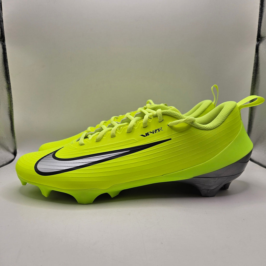 NIKE MEN'S 13.5 VAPOR SPEED 3 FOOTBALL CLEATS VOLT/SILVER IQ5164-700 NWOB