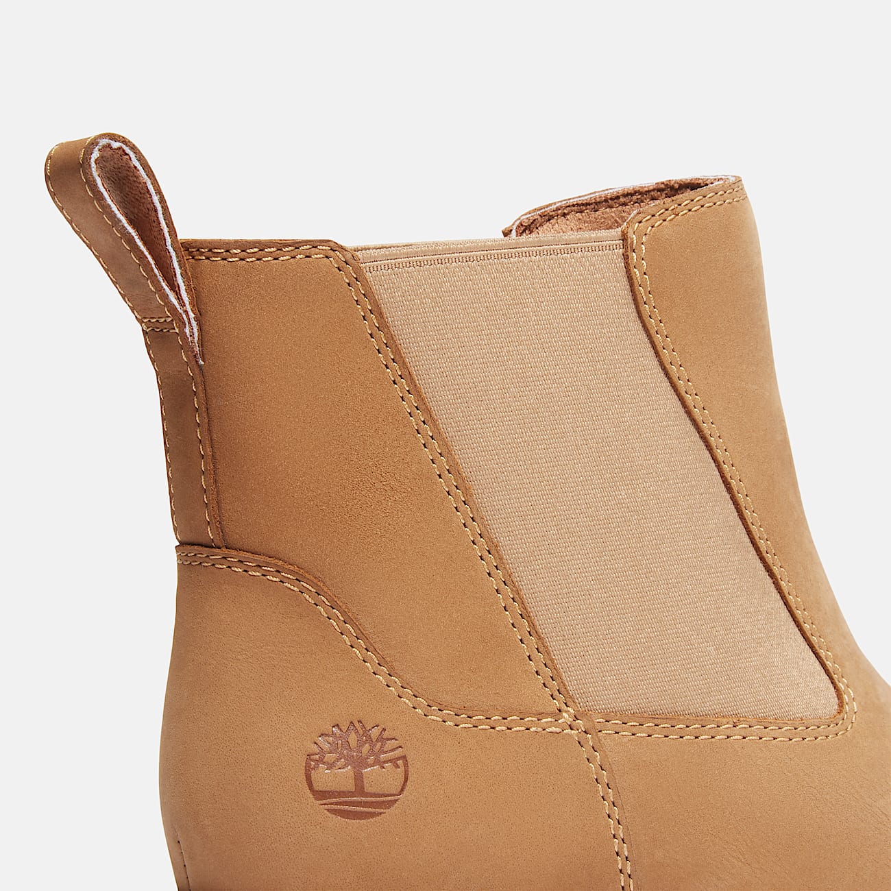 TIMBERLAND WOMEN'S 8 ELLENDALE CHELSEA BOOTS MEDIUM BROWN NIB