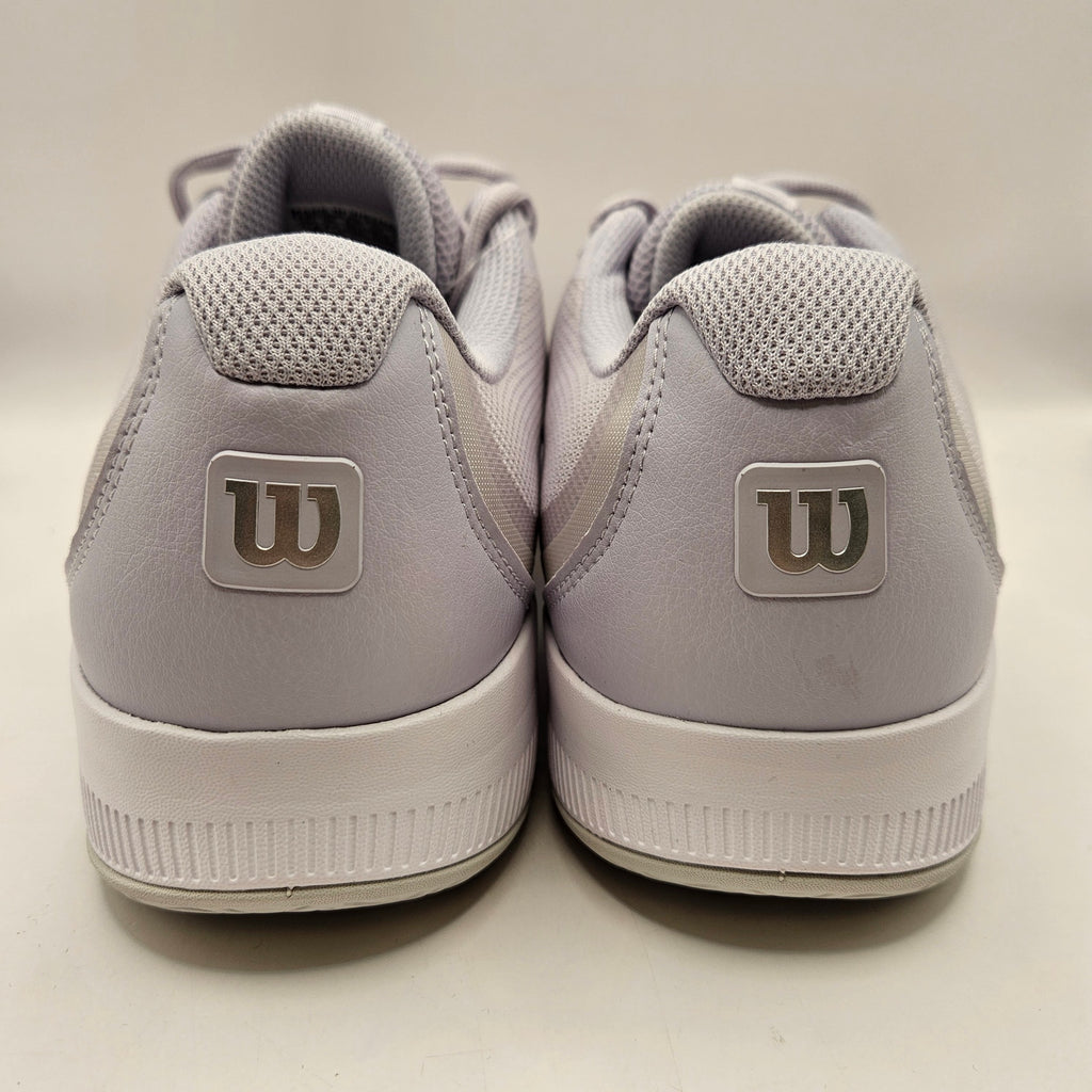 WILSON WOMEN'S 10.5 INTRIGUE LITE TENNIS LOW TOP WHITE LUNAR ROCK NWOB WRS335820
