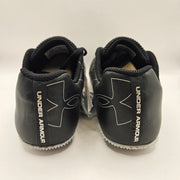 UNDER ARMOUR MEN'S 10 KICK SPRINT TRACK SPIKES BLACK WHITE 3025461-002