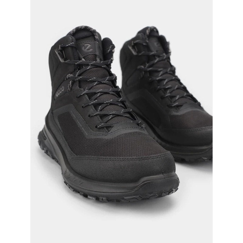 ECCO WOMEN'S 36 BLACK ULT-TRN BOOTS SUEDE WATERPROOF PRIMALOFT NIB