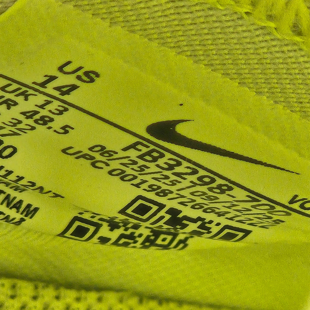 NIKE MEN'S 14 ZOOM AIR VAPOR PRO 1 FOOTBALL CLEATS VOLT SILVER FB3298-800 NWOB