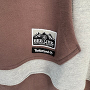 TIMBERLAND X BEELINE SUPER RARE MEN'S XL GREY/TARO PULLOVER HOODIE