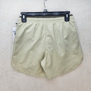 ADIDAS WOMEN'S XS DRI FIT TEMPO LUXE 5" RUNNING SHORTS GREEN
