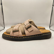 DR MARTENS MEN'S 14 JOSEF SANDALS DOUBLE STRAP PINK NWOB NUBUCK