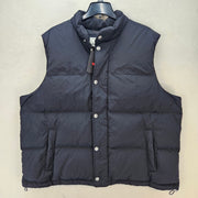 LEVI'S MEN'S XXL BLACK ROCKRIDGE PUFFER VEST DOWN FULL ZIP UP NWT