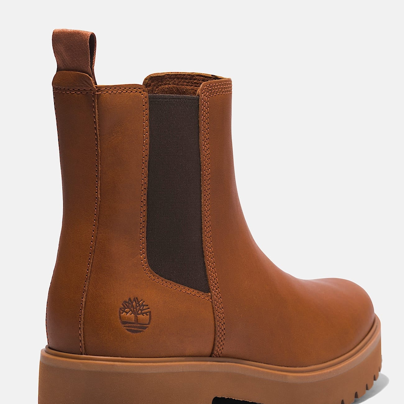 TIMBERLAND WOMEN'S 6.5 CARNABY COOL MID CHELSEA BOOT SADDLE NIB