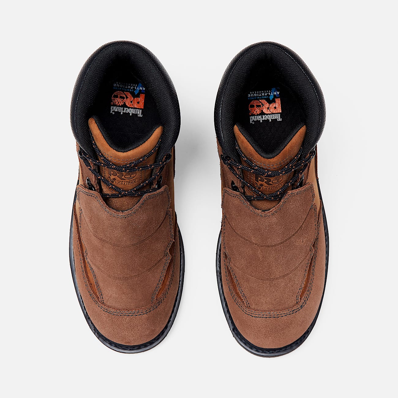 TIMBERLAND PRO MEN'S 8.5 WIDE COMPOSITE TOE WORK BOOTS WHEAT BROWN 6 INCH NIB