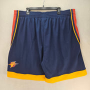 MITCHELL & NESS GOLDEN STATE WARRIORS MEN'S 4XL 09-10 SWINGMAN ROAD SHORTS NWT