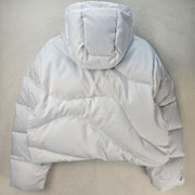 NIKE WOMEN'S LARGE SWOOSH SERIES OVERSIZED DOWN PUFFER HOODED JACKET IB2005-121