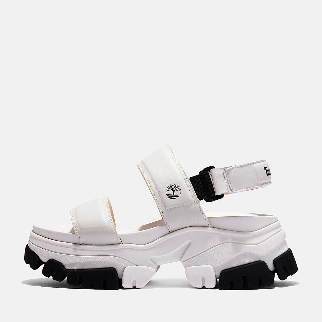 TIMBERLAND WOMEN'S 10 ADLEY WAY BACKSTRAP SANDAL WHITE NIB