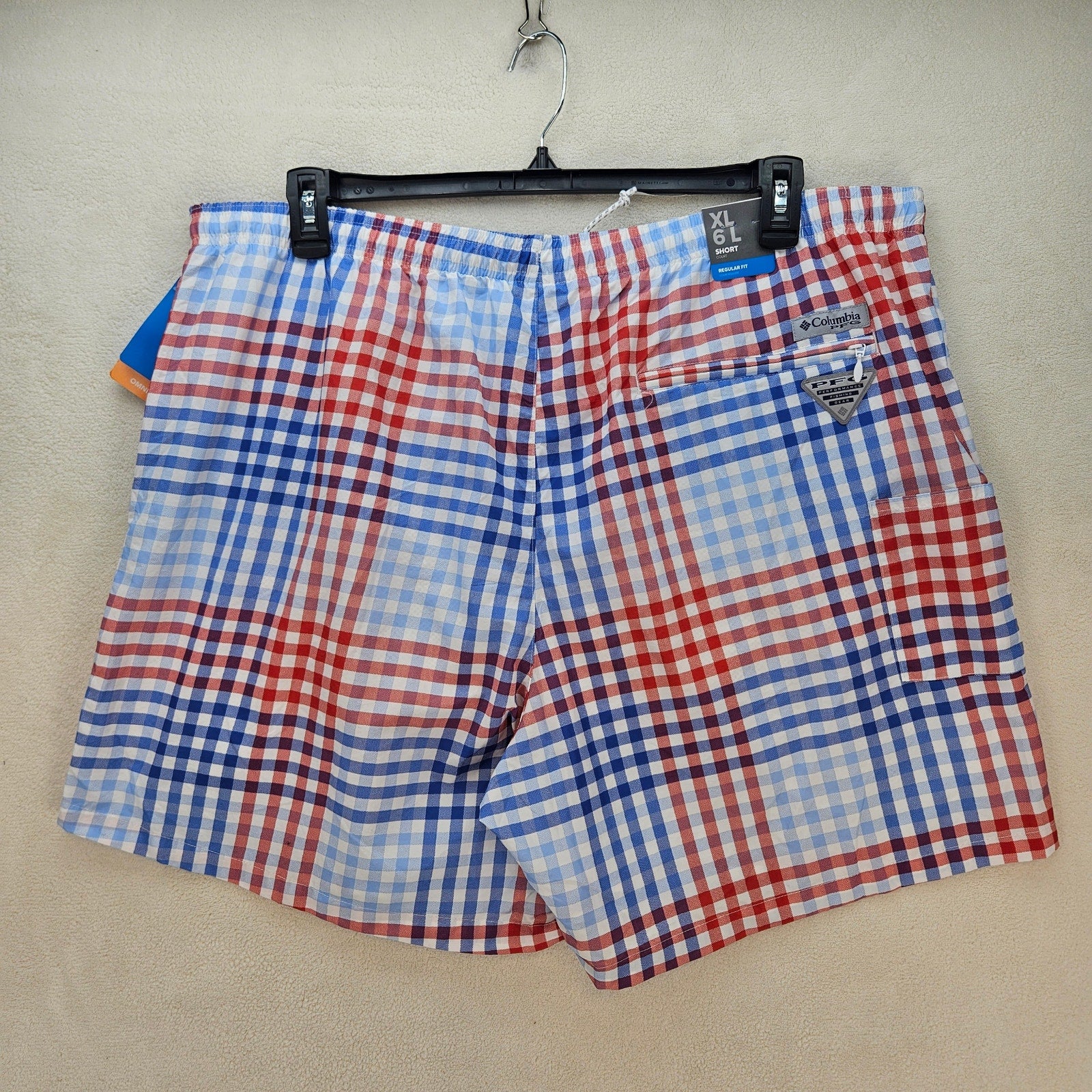 COLUMBIA MEN'S XL PFG CLEARWATER SHORES FS PRINTED TRUNK BOXER NWT