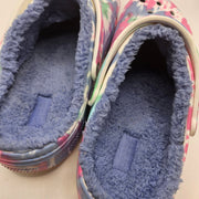 CROCS MEN'S 13 BAYA LINED TIE DYE GRAPHIC CLOG NWT 207329