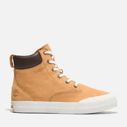 TIMBERLAND WOMEN'S 9.5 SKYLA BAY 2.0 HI TOP LACE SNKR WHEAT NUBUCK NIB
