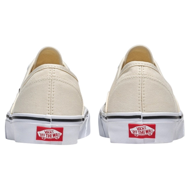 VANS MEN'S 7.5 AUTHENTIC BARBED WHITE LOW TOP CANVAS SNEAKER NIB