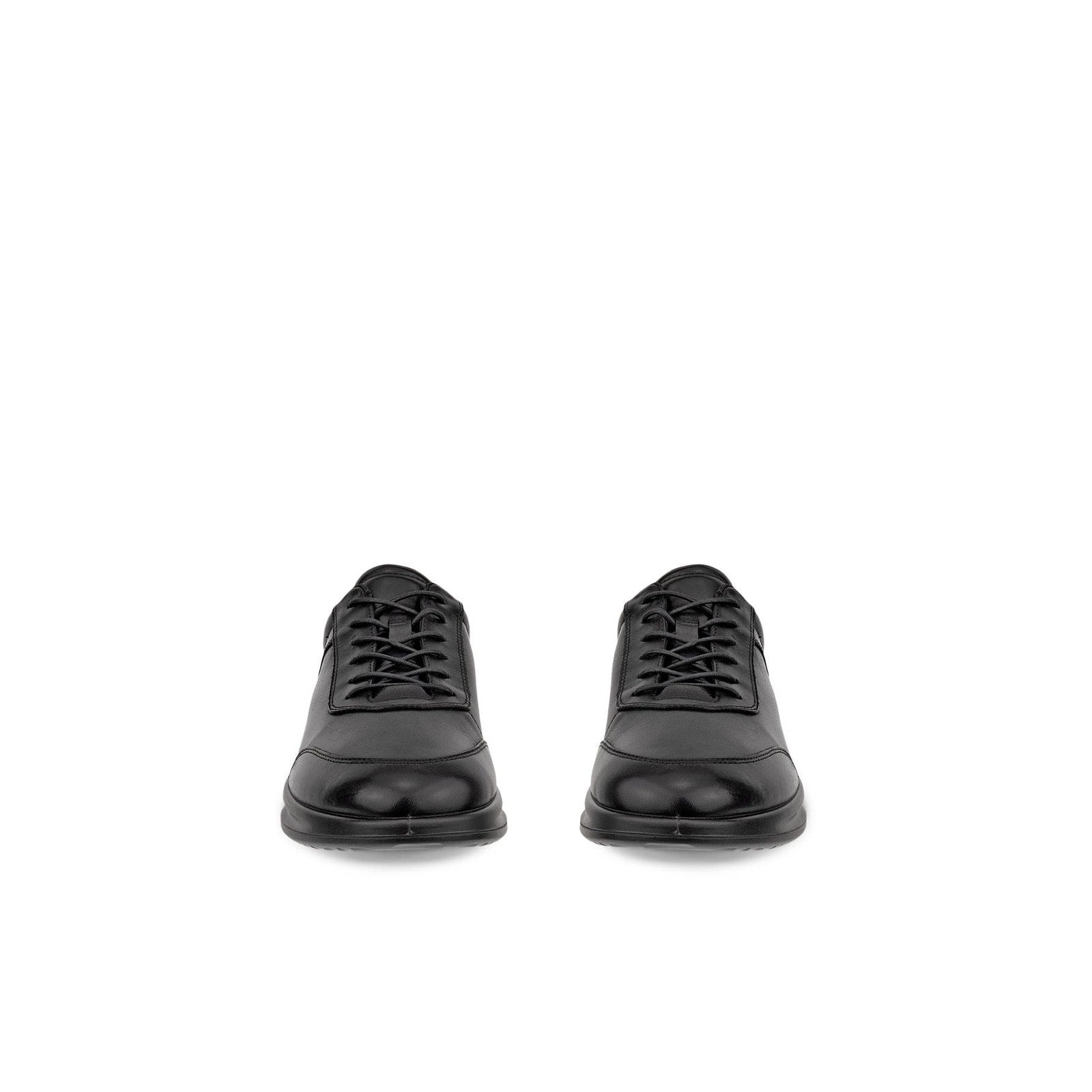 ECCO MEN'S 47 AQUET LEATHER SHOE BLACK NIB 20712401001