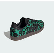 ADIDAS ORIGINALS WOMEN'S 8.5 SAMBA OG LEOPARD SEMI SCREAMING GREEN HQ9374 NWOB