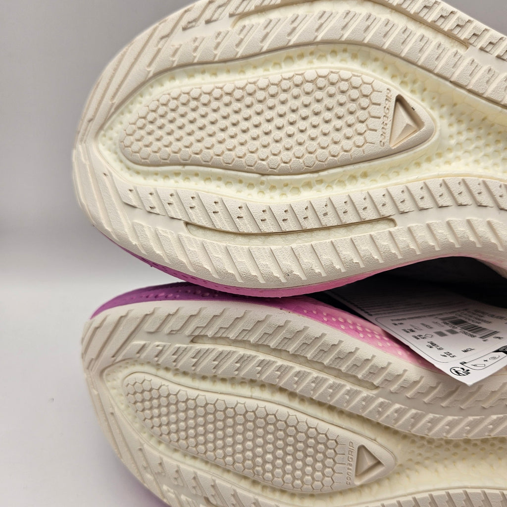 SALOMON WOMEN'S 6.5 AERO GLIDE 3 W GREY PINK VANILLA ICE RUNNING SHOES NWOB