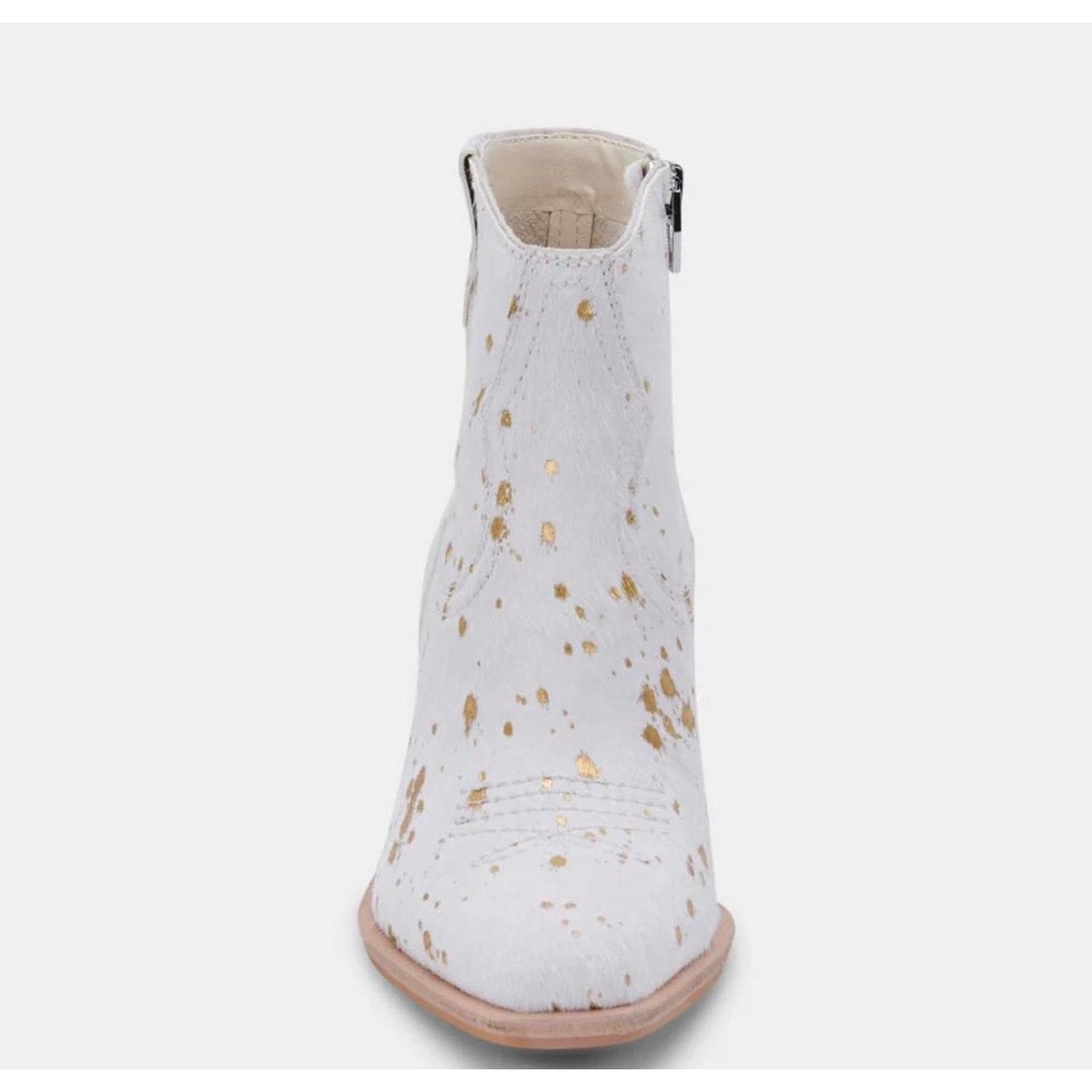 DOLCE VITA WOMEN'S 6.5 SILMA GOLD MULTI CALF HAIR NIB