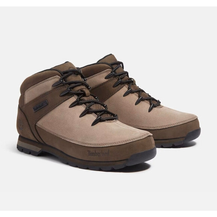 TIMBERLAND MEN'S 7.5 EURO SPRINT BROWN LEATHER ANKLE HIKING BOOTS NIB
