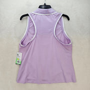 PRINCE WOMEN'S XL FASHION POLO TANK SPRING LILAC PURPLE NWT