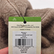 ALPINE DESIGN WOMEN'S OSFM BRUSHED BUCKET HAT TAUPE NWT
