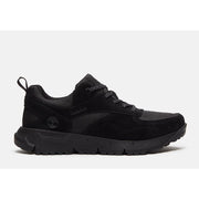 TIMBERLAND MEN'S 10 VOYAGER PARK LOW LACE SNEAKER BLACKOUT MESH NIB