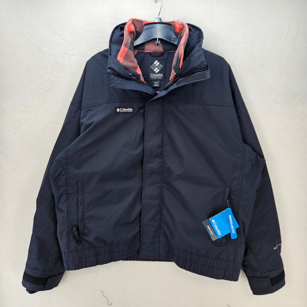 COLUMBIA BUGABOO MEN'S XL 1986 BLACK INTERCHANGE JACKET NWT WM5875-011