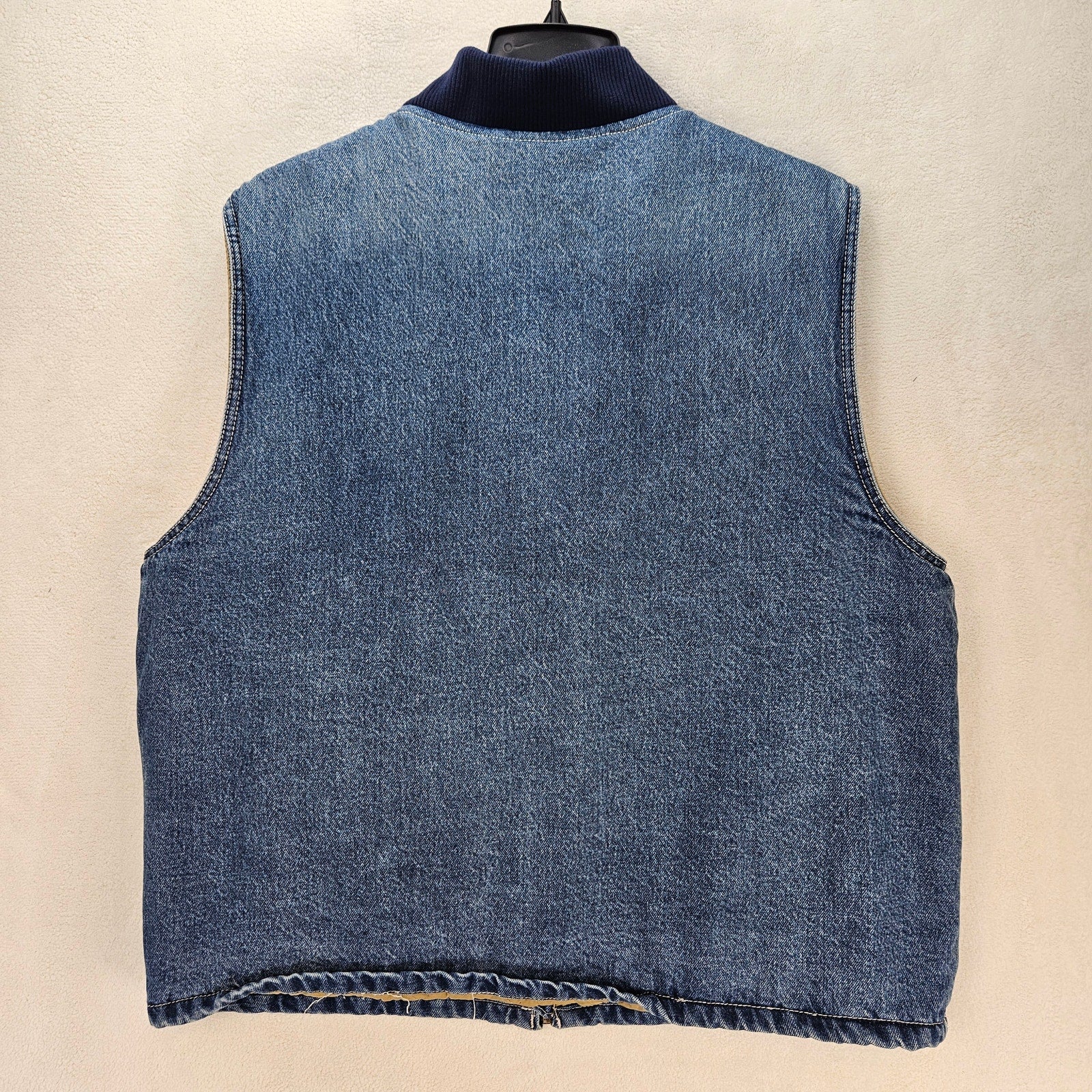 LEVI'S MEN'S LARGE SANSOME VEST INSULATED SUNBURNT MEDIUM WASH NWT