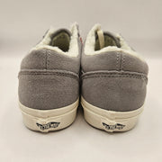 VANS WOMEN'S 8 OLD SKOOL COZY HUG DRIZZLE MARSHMALLOW NWOB