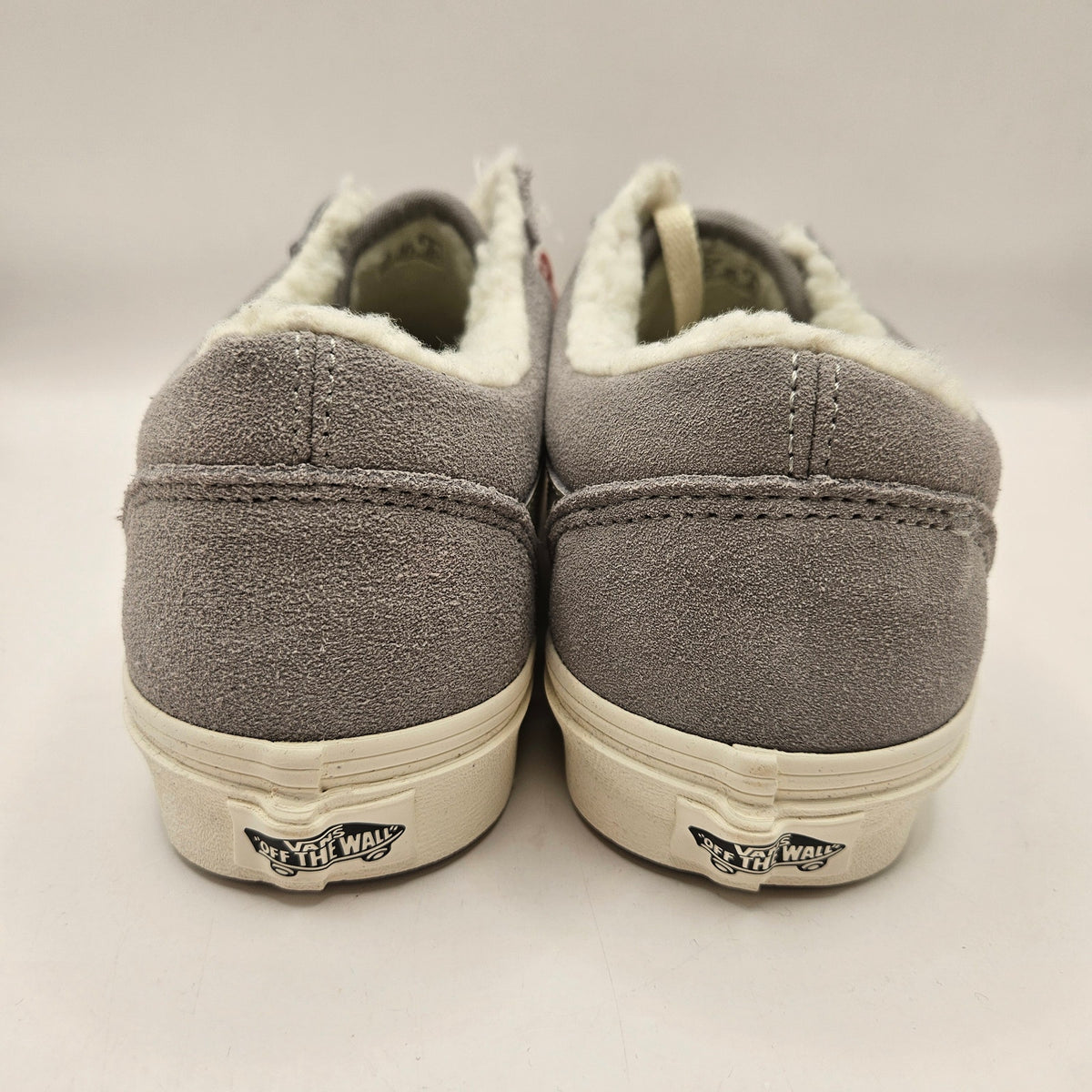 VANS WOMEN'S 8 OLD SKOOL COZY HUG DRIZZLE MARSHMALLOW NWOB