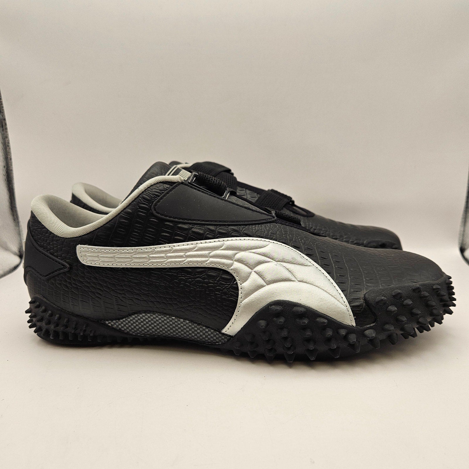 PUMA X A$AP ROCKY MEN'S 11 BLACK CROC MOSTRO 404408-01 SILVER CARBON NWOB