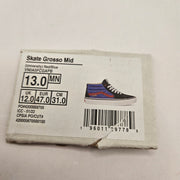 VANS MEN'S 13 SKATE GROSSO MID UNIVERSITY SKATE SNEAKER NWOB